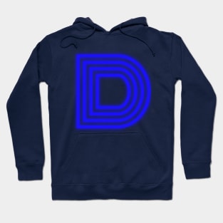 Letter D Letter Art Hoodie